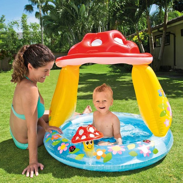 Mushroom Inflatable Kids Pool