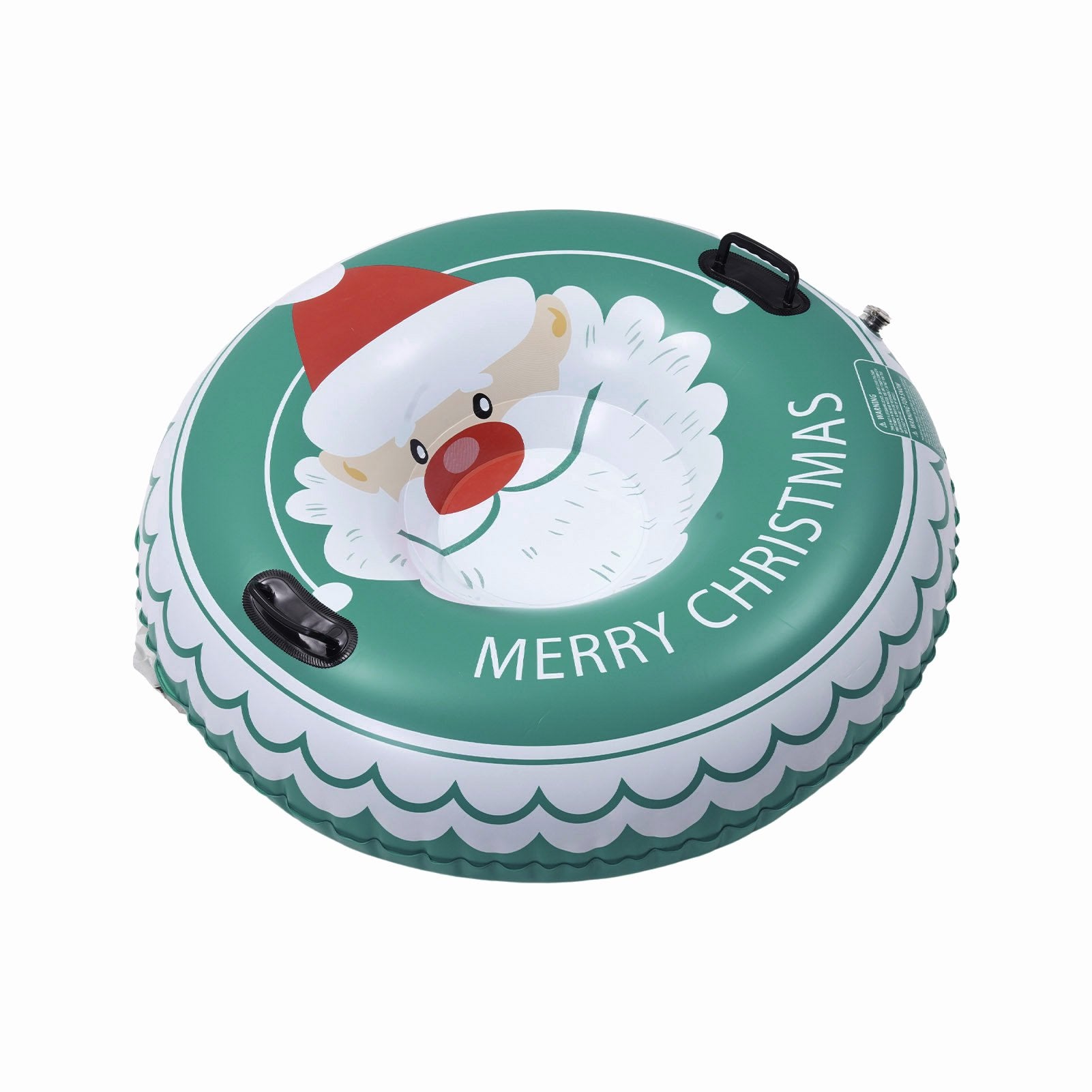 Merry Christmas Santa Inflatable Snow Tube 36"